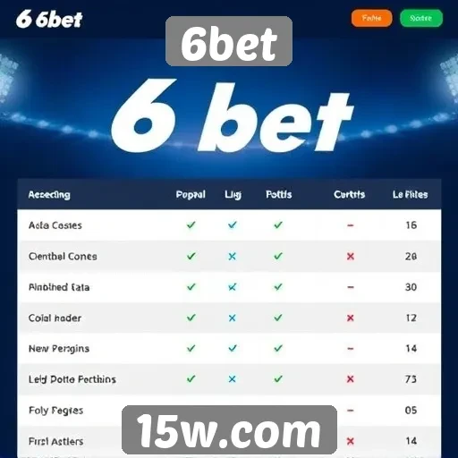 Comparação do 6bet com outros sites de apostas